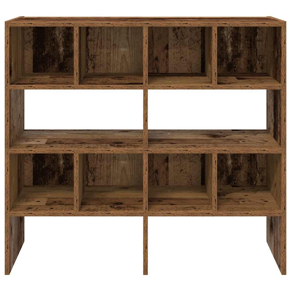 Zapateros 2 uds apilables madera vieja 89,5x30x40 cm