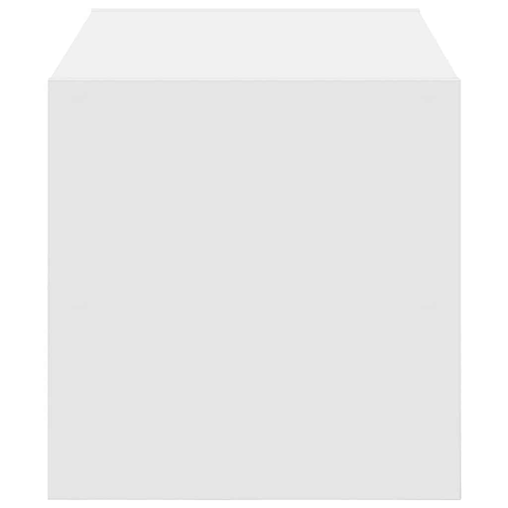 Zapatero apilable blanco 60x30x30,5 cm