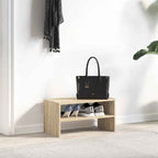 Zapatero apilable roble sonoma 60x30x30,5 cm