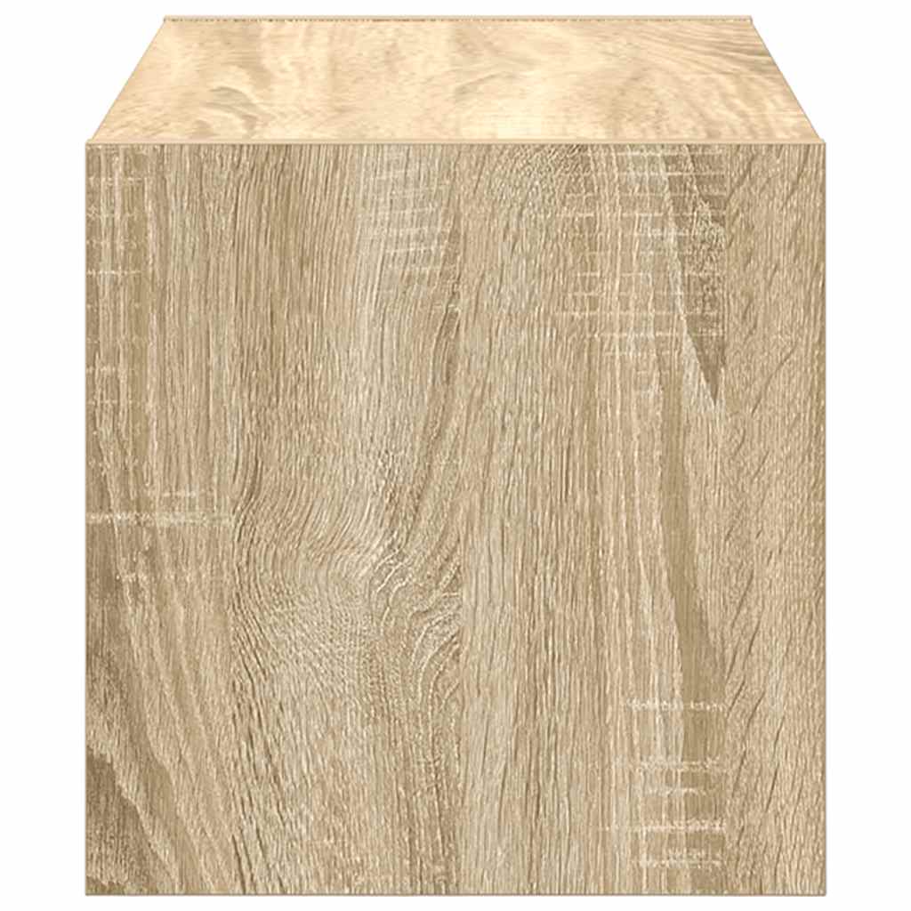 Zapatero apilable roble sonoma 60x30x30,5 cm