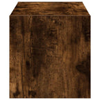 Zapatero apilable roble ahumado 60x30x30,5 cm