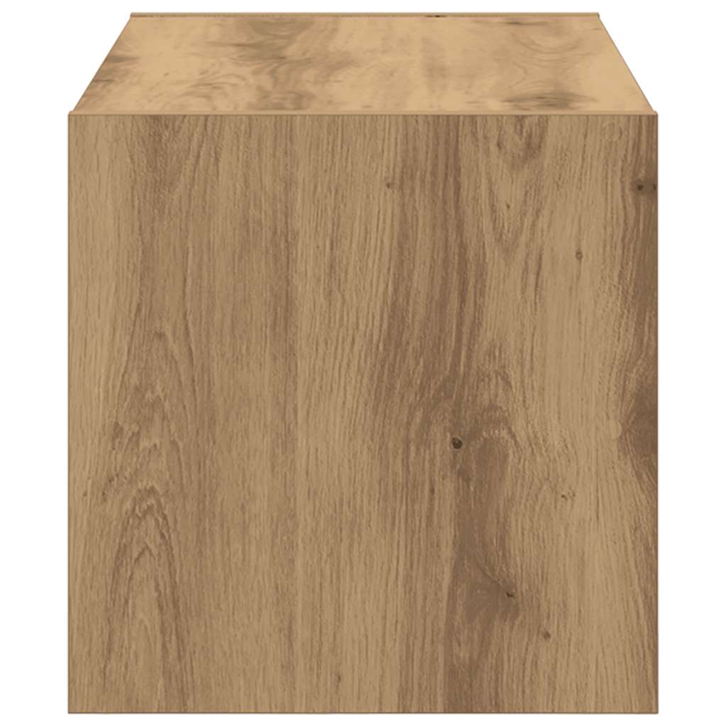 Zapatero apilable roble artesanal 60x30x30,5 cm
