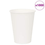 Tazas de café de papel 1000 uds 12oz 300ml blanco