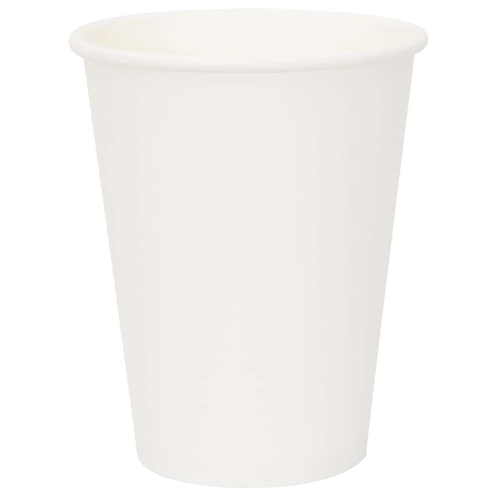 Tazas de café de papel 1000 uds 12oz 300ml blanco