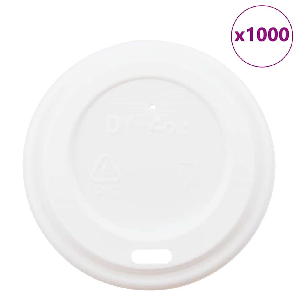 Tapas de cartón para vasos de café Ø60 mm 4oz 1000 uds