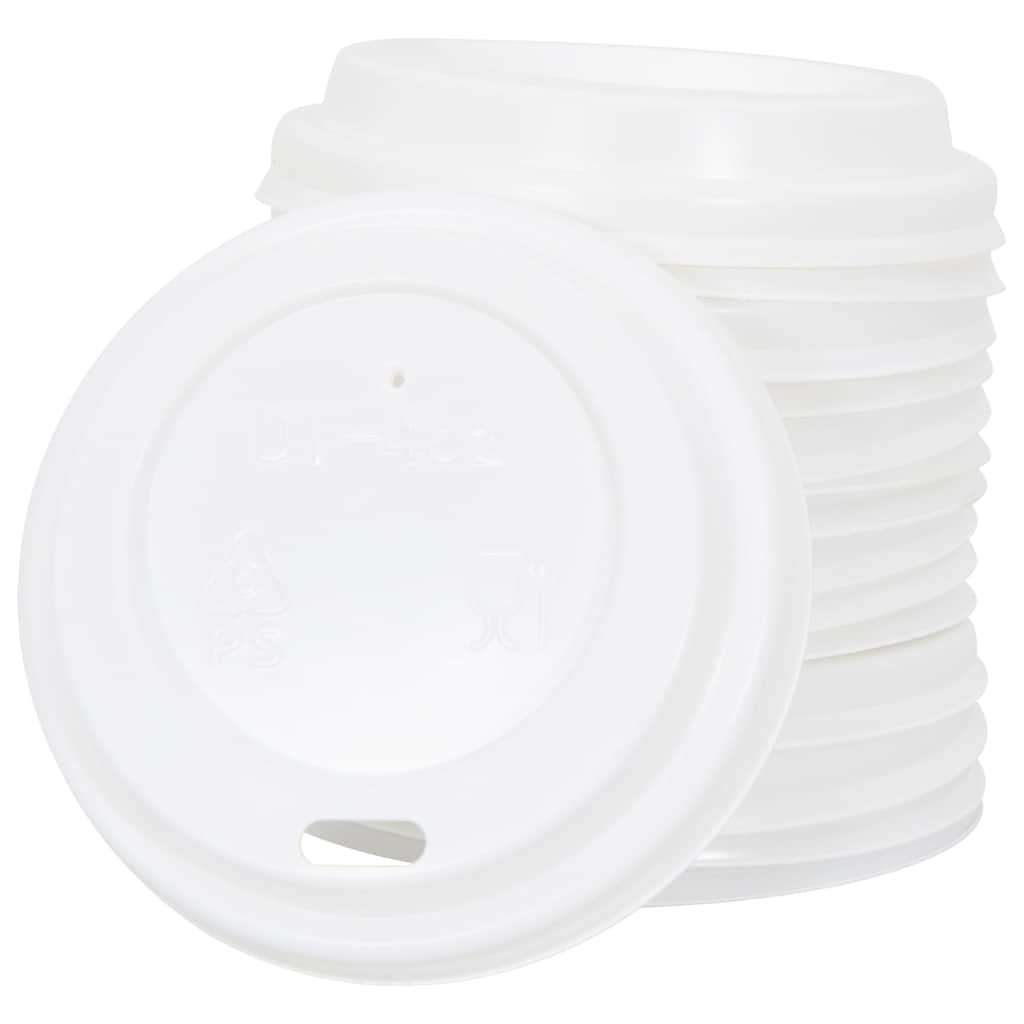 Tapas de cartón para vasos de café Ø60 mm 4oz 1000 uds