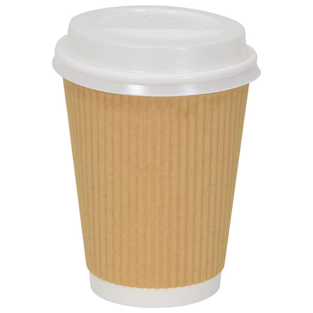 Tapas de cartón para vasos de café Ø60 mm 4oz 1000 uds