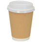 Tapas de cartón para vasos de café Ø60 mm 4oz 1000 uds