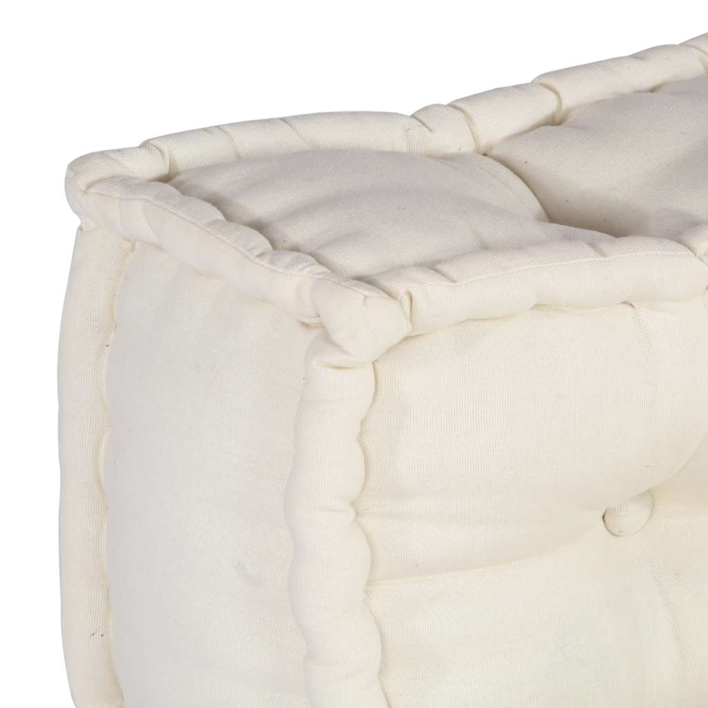 Sofá modular crema 70x70x54 tela
