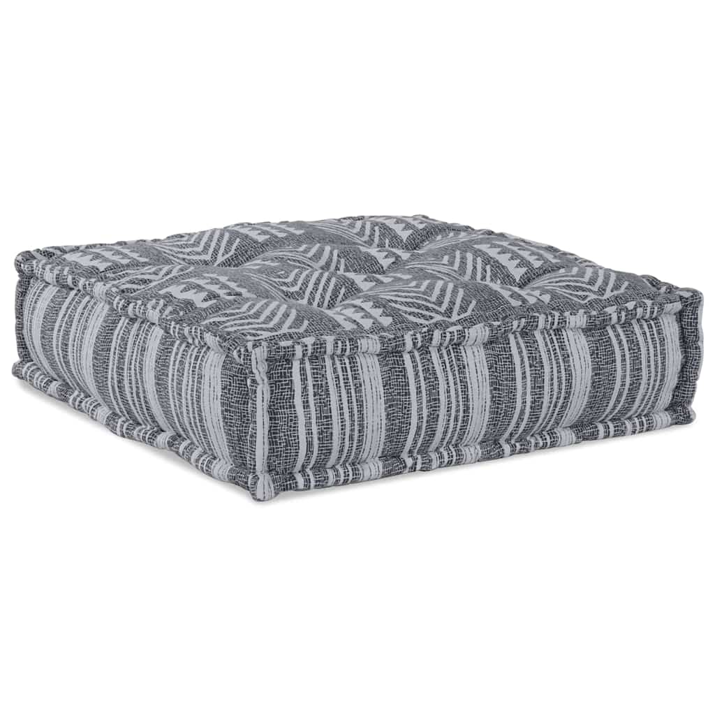 Unidad de Sofá Modular Impresión Gris 70 x 70 x 56 cm Tela