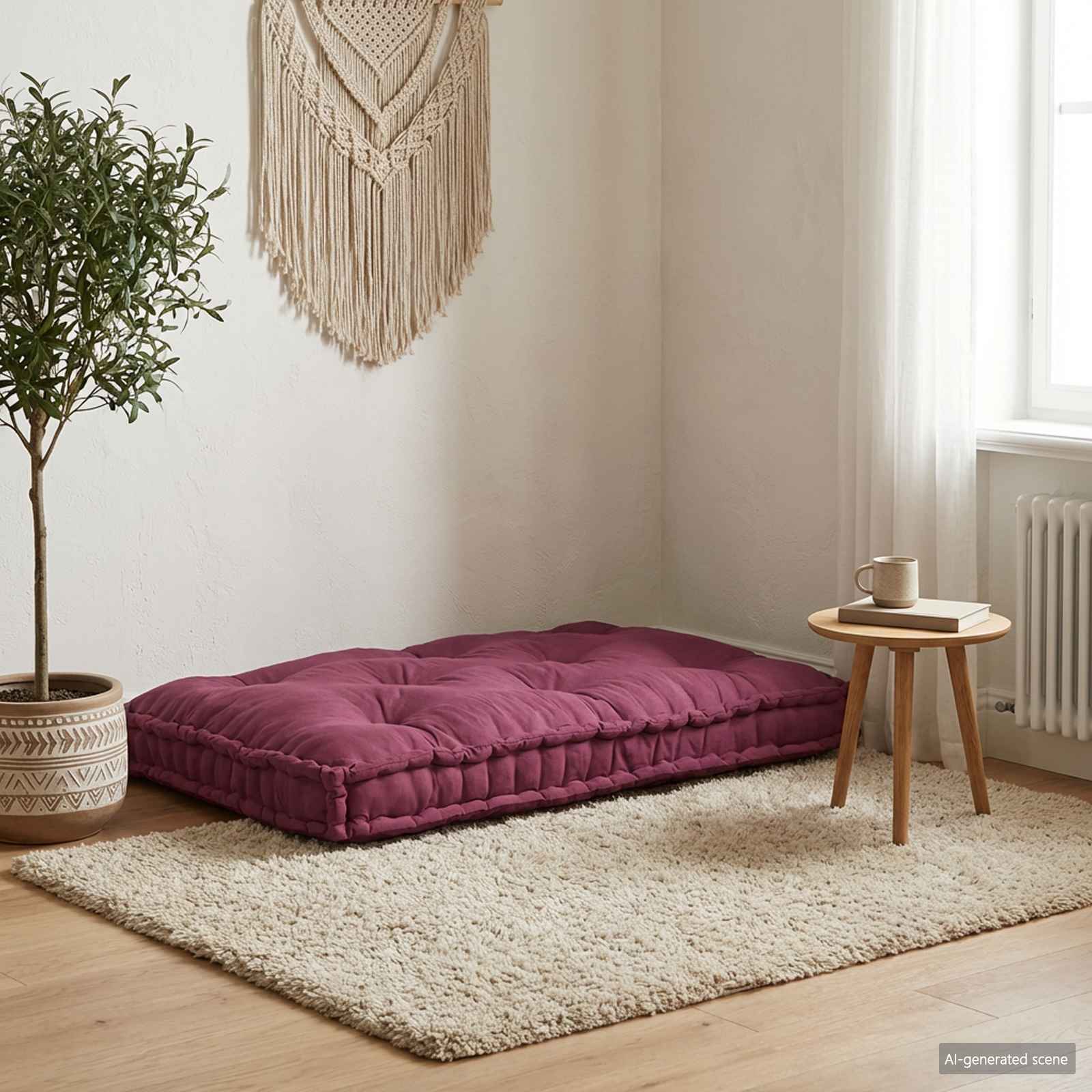 Pallet Sofa Cushion 2 pcs Yellow 120 x 80 x 38 cm Fabric