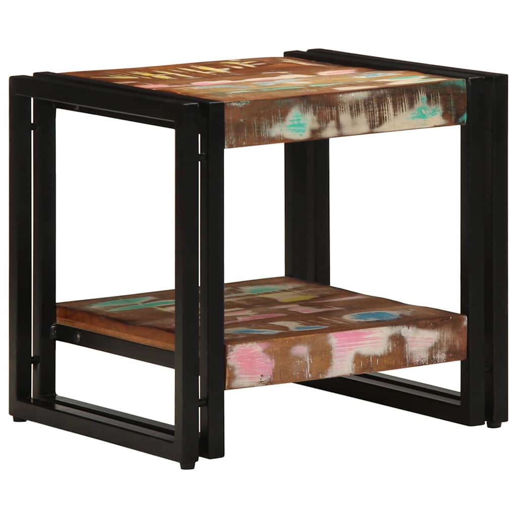 Mesa de Café 40 x 40 x 38 cm Madera sólida recuperada