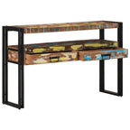 Mesa Consola 120 x 33 x 75 cm Madera sólida recuperada