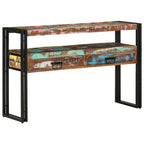 Mesa Consola 120 x 33 x 75 cm Madera sólida recuperada
