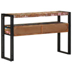 Mesa Consola 120 x 33 x 75 cm Madera sólida recuperada