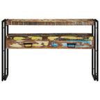 Mesa Consola 120 x 33 x 75 cm Madera sólida recuperada