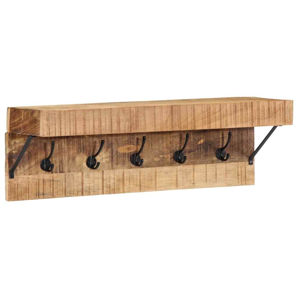 Perchero Marrón 73 x 19 x 23 cm Madera maciza de Mango