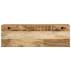 Perchero Marrón 73 x 19 x 23 cm Madera maciza de Mango