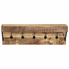 Perchero Marrón 73 x 19 x 23 cm Madera maciza de Mango