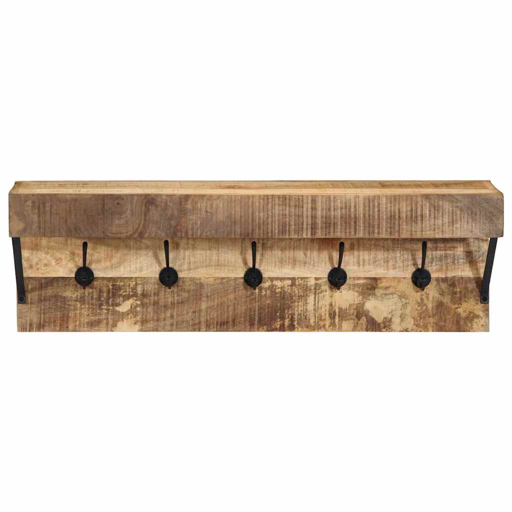 Perchero Marrón 73 x 19 x 23 cm Madera maciza de Mango