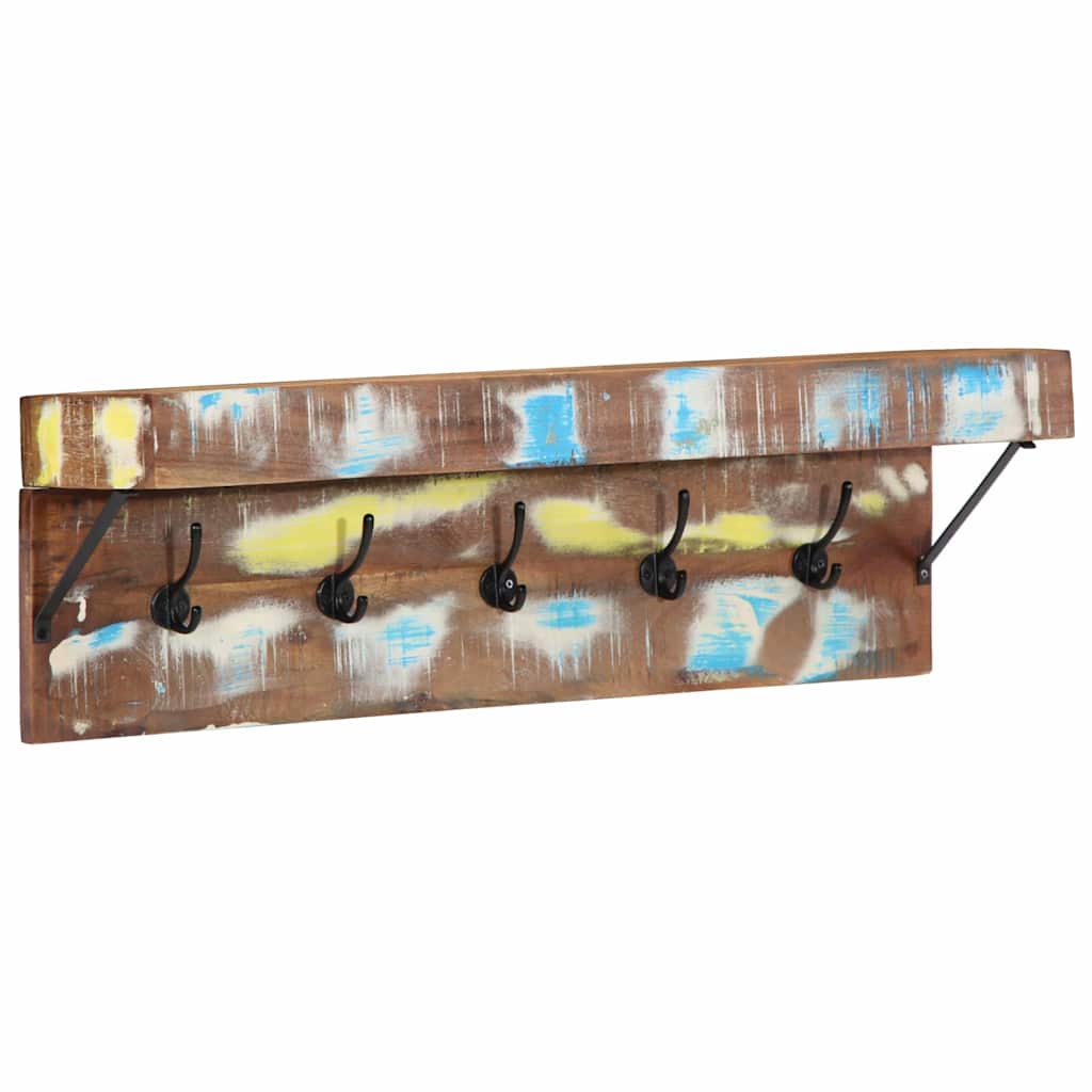 Perchero Marrón 73 x 19 x 23 cm Madera maciza de Mango