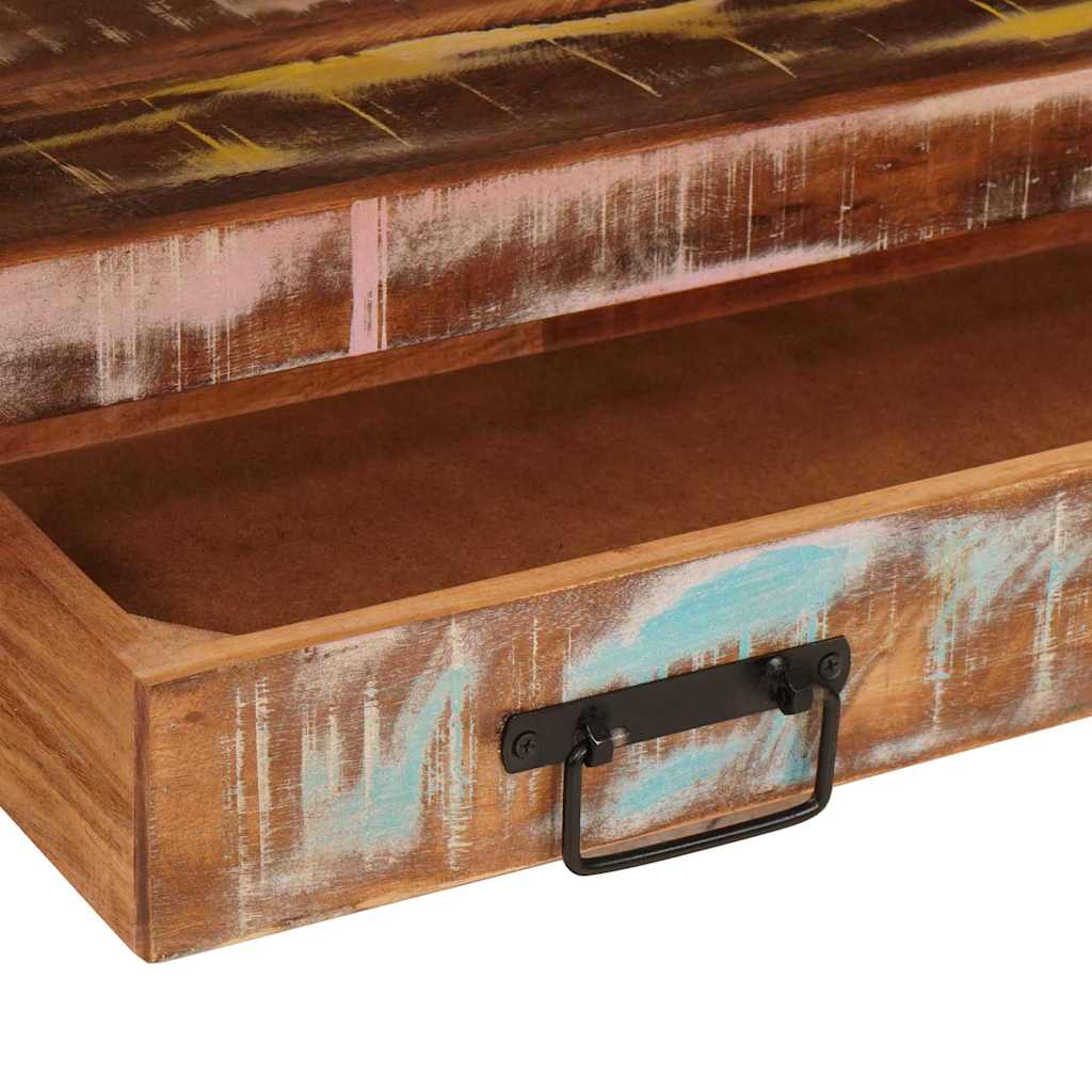 Mueble Tocador con cajón Multicolor Madera sólida recuperada