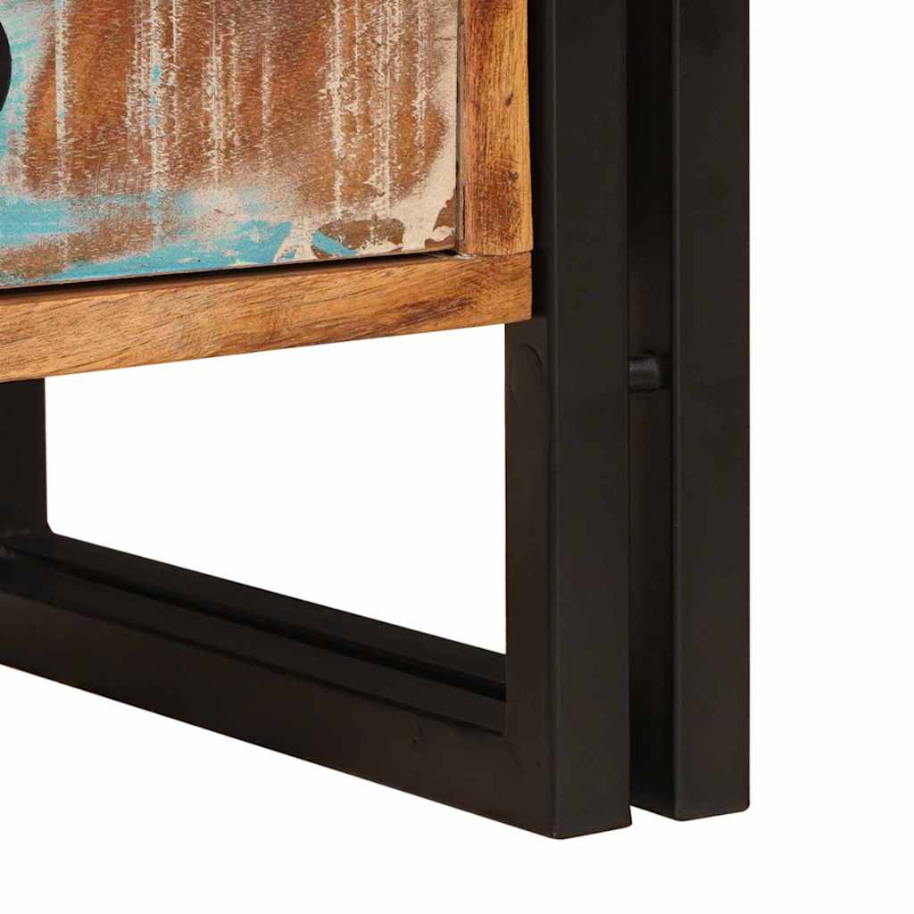 Mueble Tocador con cajón Multicolor Madera sólida recuperada