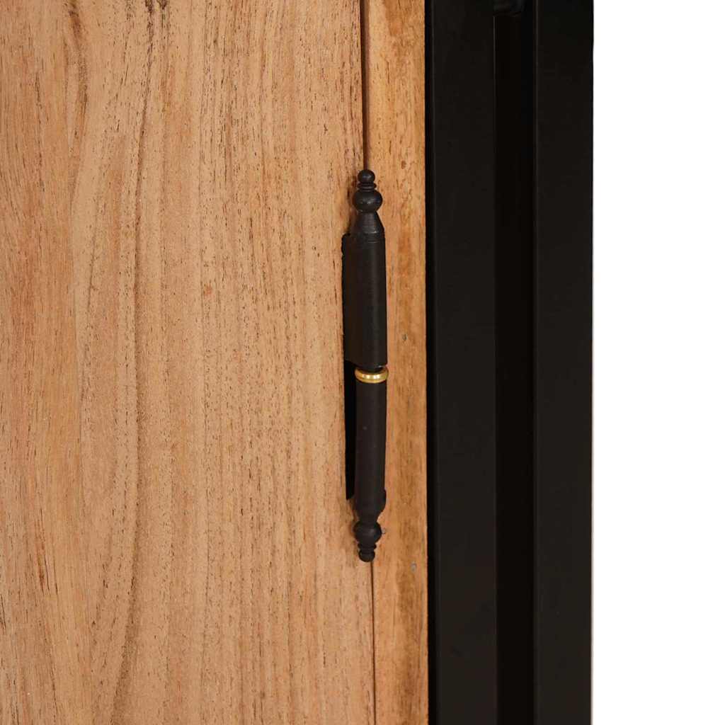 Armario de Noche Marrón 66 x 35 x 76 cm madera maciza de acacia