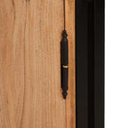 Armario de Noche Marrón 66 x 35 x 76 cm madera maciza de acacia