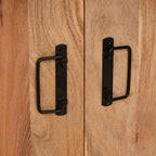 Armario de Noche Marrón 66 x 35 x 76 cm madera maciza de acacia
