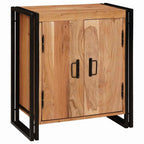 Armario de Noche Marrón 66 x 35 x 76 cm madera maciza de acacia