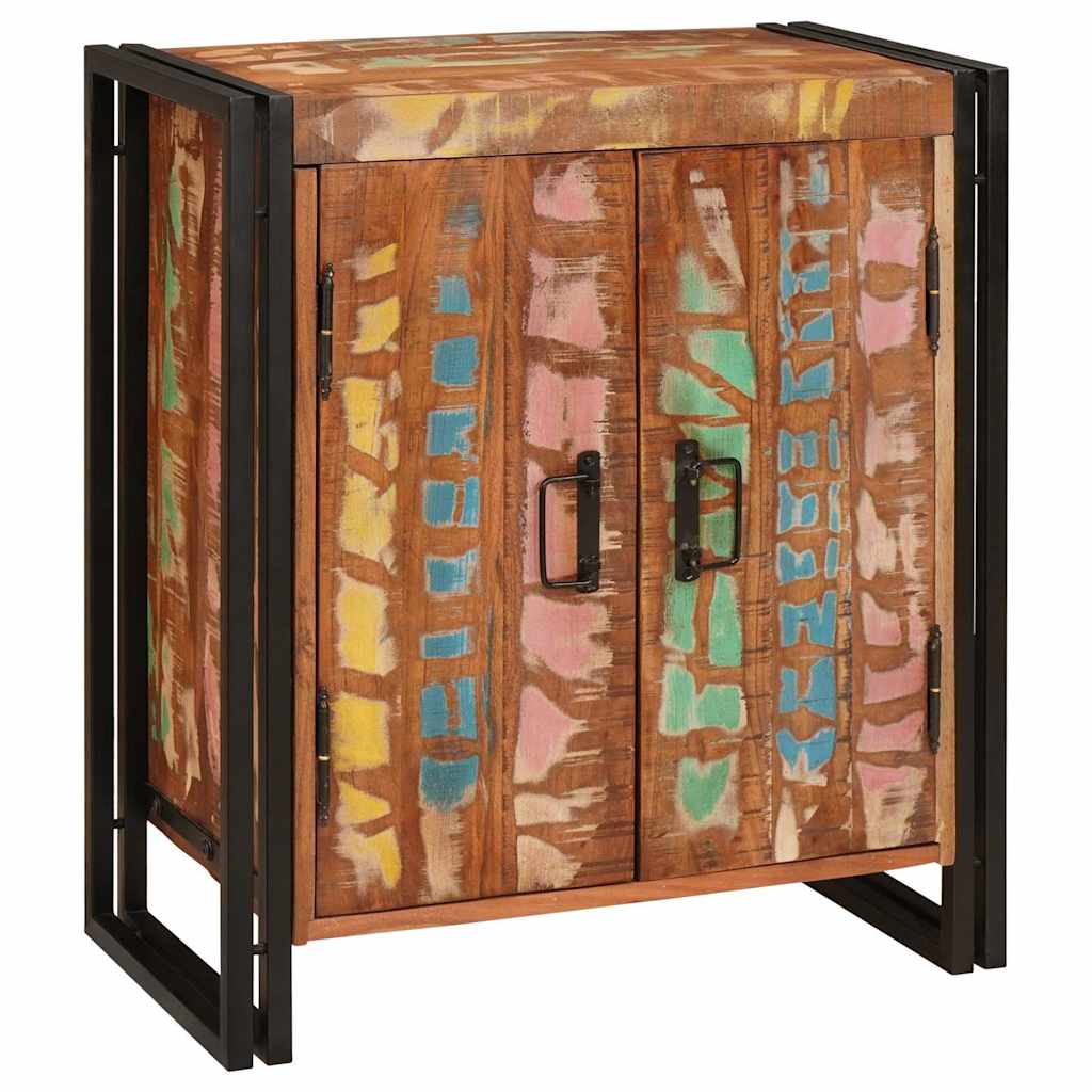 Armario de Noche Marrón 66 x 35 x 76 cm madera maciza de acacia