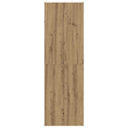 Aparador alto madera de ingeniería roble artisan 60x32x190 cm