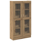Aparador alto Roble Artisan 82,5x30,5x150 cm Madera de ingeniería