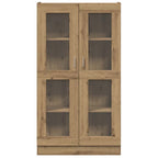 Aparador alto Roble Artisan 82,5x30,5x150 cm Madera de ingeniería