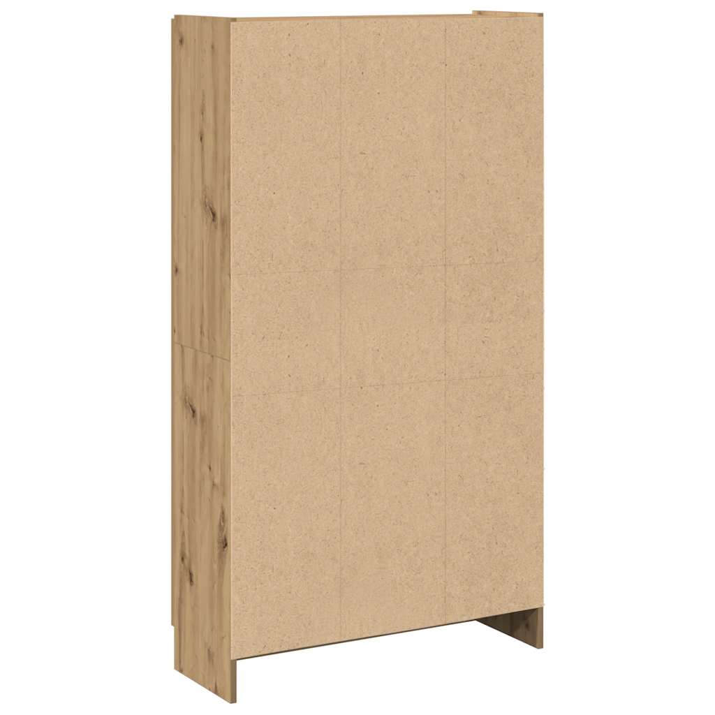 Aparador alto Roble Artisan 82,5x30,5x150 cm Madera de ingeniería