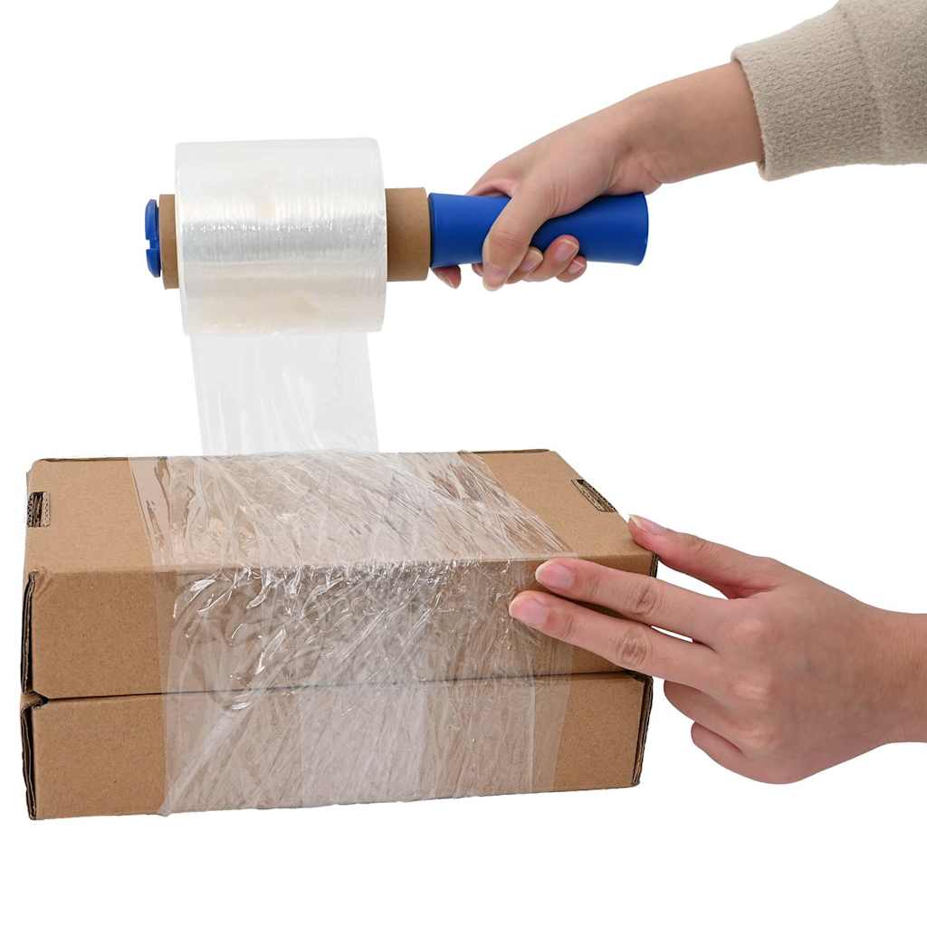 Film estirable 10 pcs negra 23 µm 10 cm x 300 m