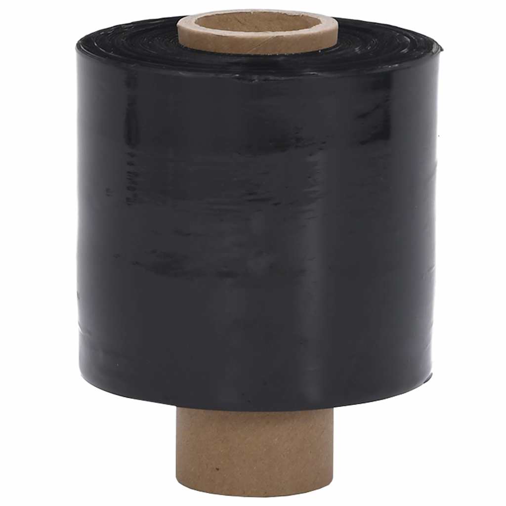Film estirable 10 pcs negra 23 µm 10 cm x 300 m