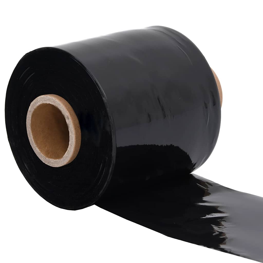 Film estirable 10 pcs negra 23 µm 10 cm x 300 m