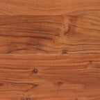 Mesa Consola con estante Marrón y Negro 110 x 30 x 75 cm