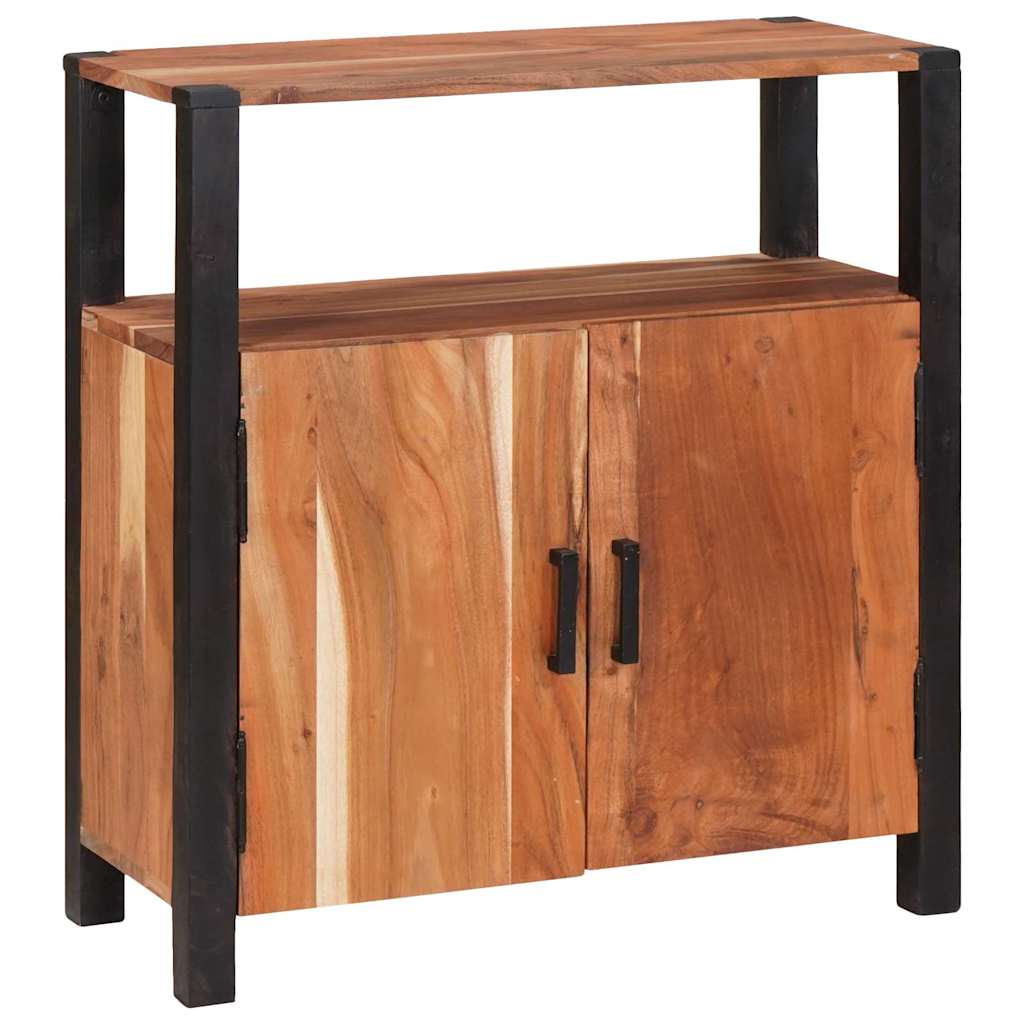 Aparador Marrón 70 x 30 x 75 cm Madera de Acacia Sólida