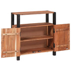 Aparador Marrón 70 x 30 x 75 cm Madera de Acacia Sólida