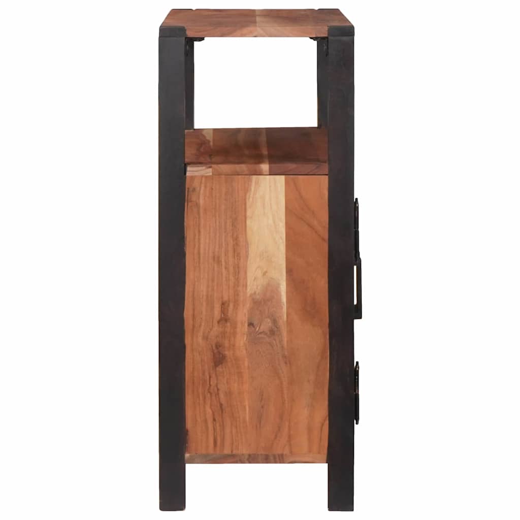 Aparador Marrón 70 x 30 x 75 cm Madera de Acacia Sólida