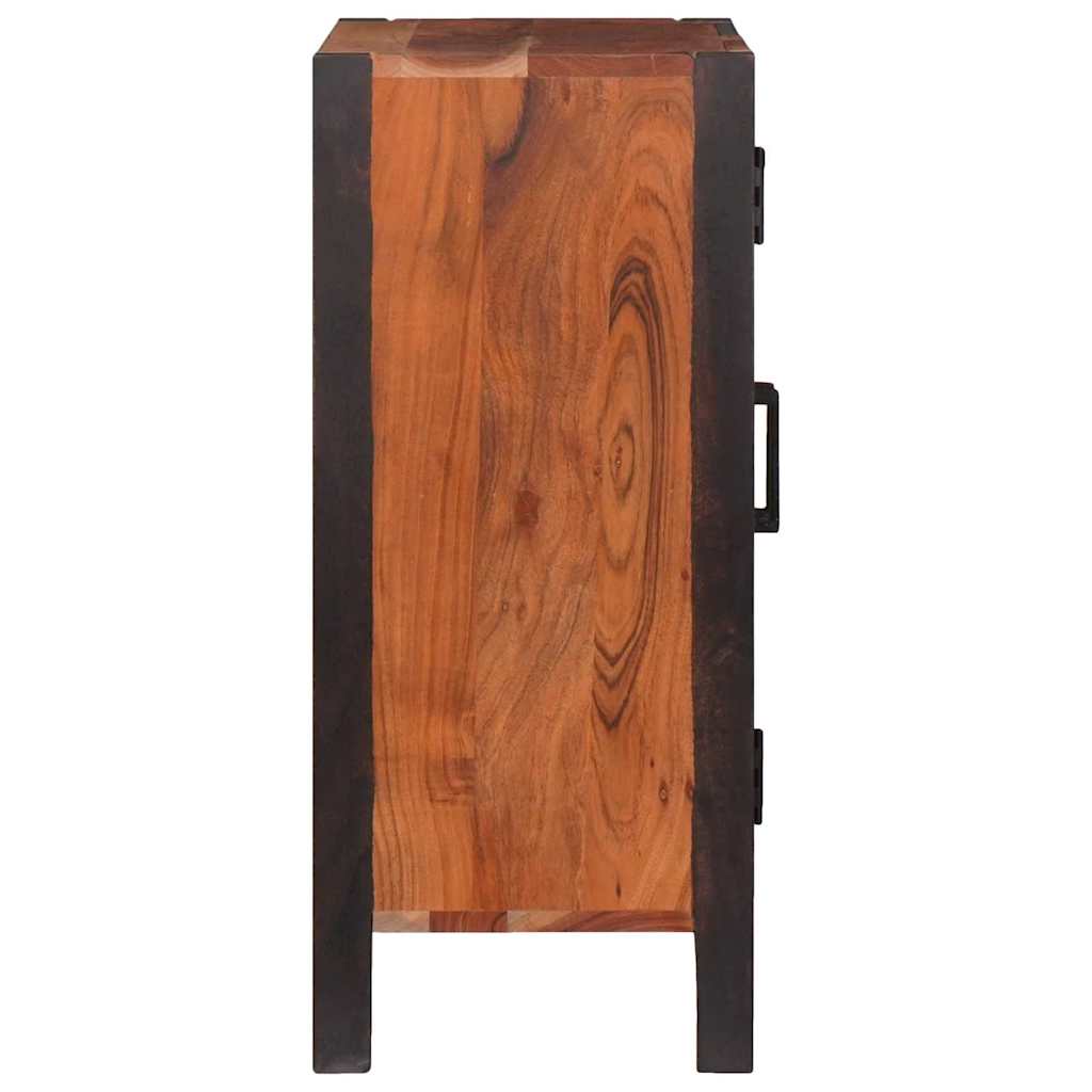 Aparador Marrón 55 x 30 x 75 cm Madera de Acacia Sólida
