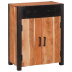 Aparador Marrón 55 x 30 x 75 cm Madera de Acacia Sólida