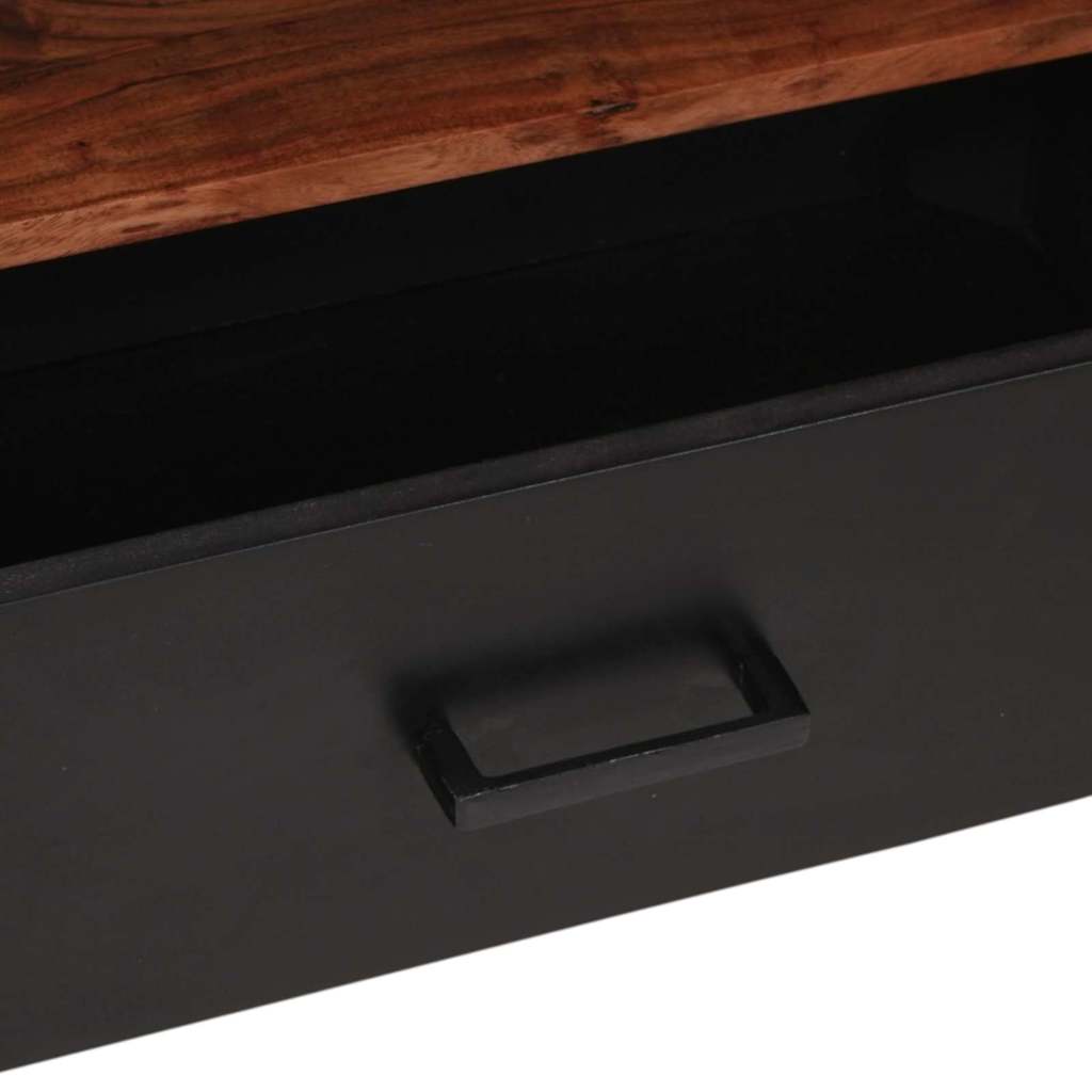 Armario multimedia con cajón Marrón 110 x 30 x 40 cm