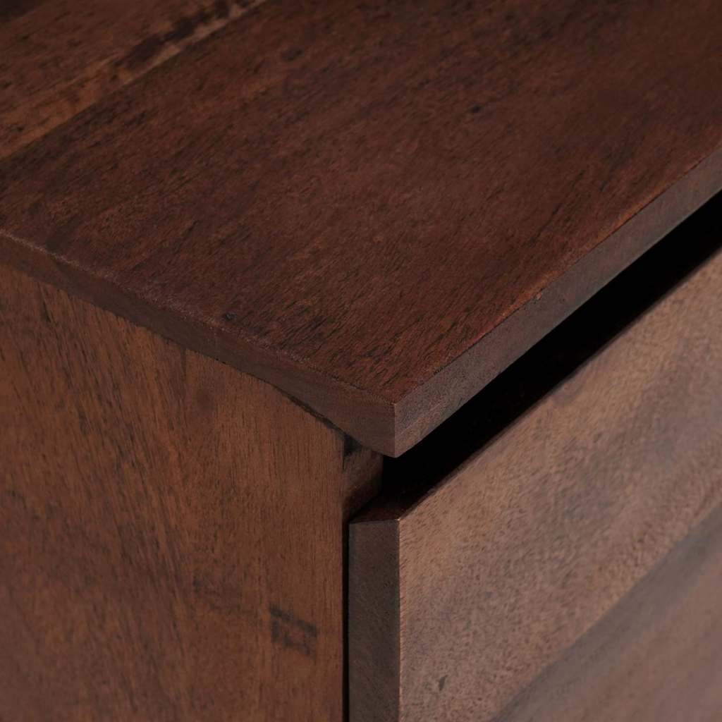 Mueble de TV con cajón Marrón miel 110 x 30 x 36 cm