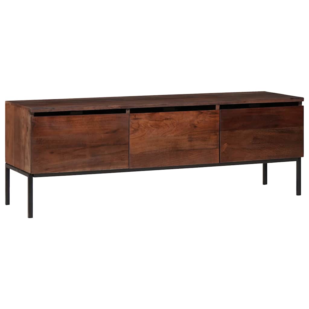 Mueble de TV con cajón Marrón miel 110 x 30 x 36 cm