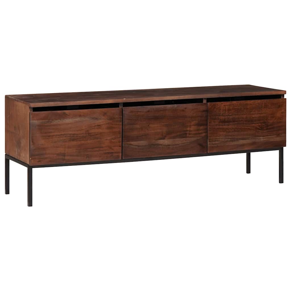 Mueble de TV con cajón Marrón miel 110 x 30 x 36 cm
