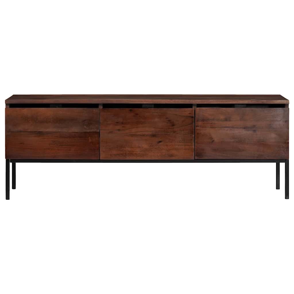 Mueble de TV con cajón Marrón miel 110 x 30 x 36 cm
